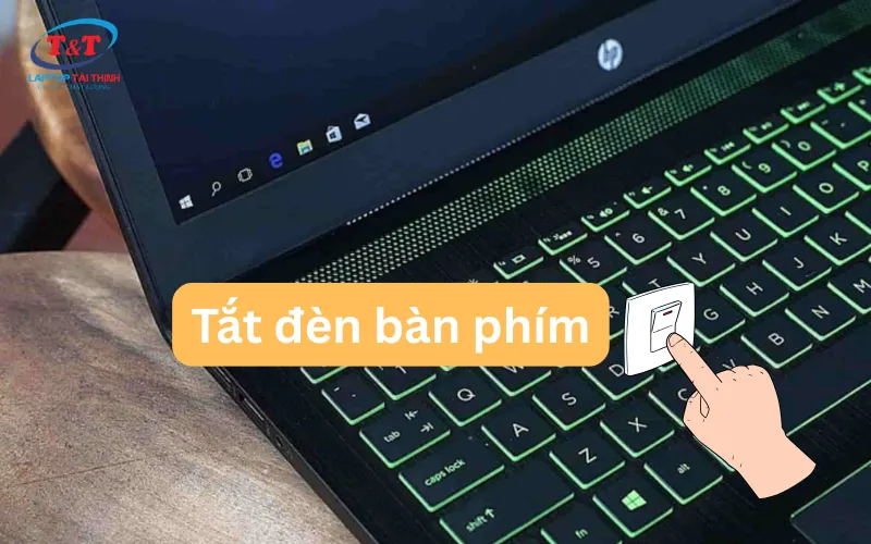tắt đèn bàn phím 