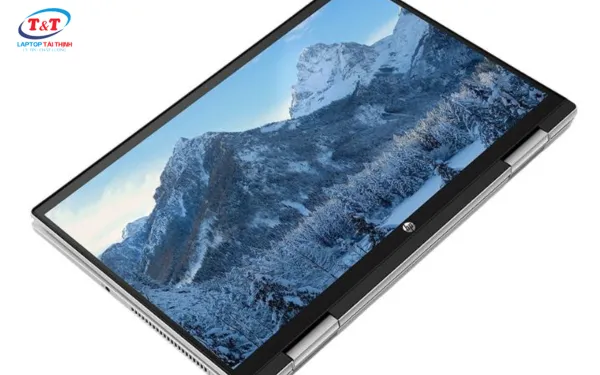 HP Pavilion X360 14 dy0161 TU i3 laptop cho sinh viên logistics thiết kế gập 360 độ