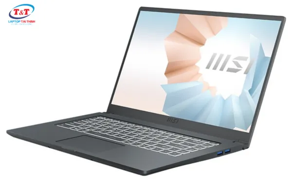 MSI Modern 15 A11MU i5 1155G7 laptop cho sinh viên logistics màn hình lớn